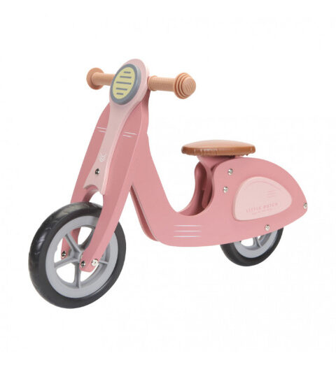 Ποδήλατο ισορροπίας σκούτερ Pink - Little Dutch