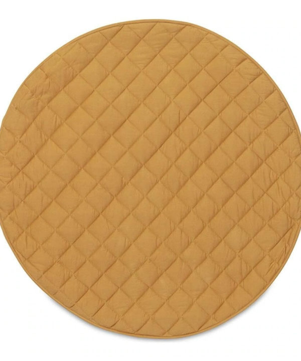 Στρώμα παιχνιδιού μαλακό - οργανικό βαμβάκι - τσάντα 2 σε 1. Mustard chai tea