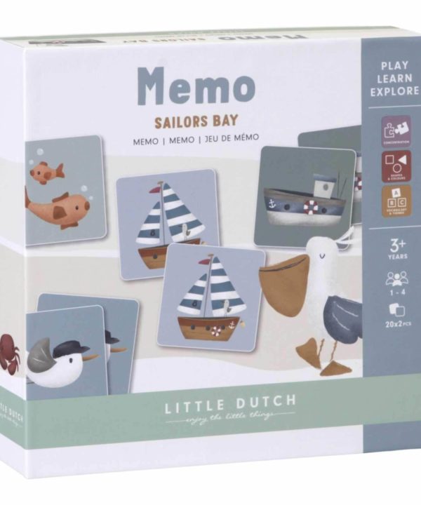 Παιχνίδι μνήμης Sailors Bay - Little Dutch