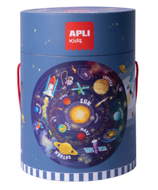 Κυκλικό παζλ Ηλιακό Σύστημα 48 κομμάτια - Apli Kids
